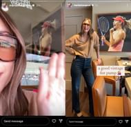 Maria Sharapova's Instagram stories